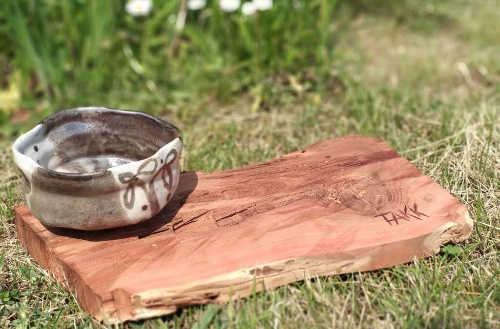 Dřevěný talíř